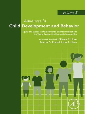 cover image of Advances in Child Development and Behavior, Volume 51